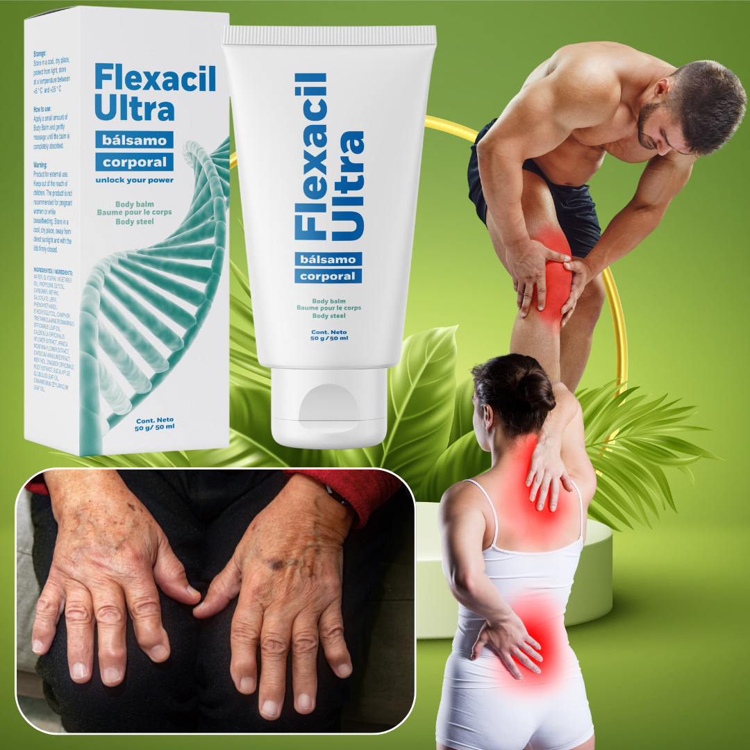 Crema Flexacil Ultra: Gel para el Dolor Lumbar, Articular y Muscular