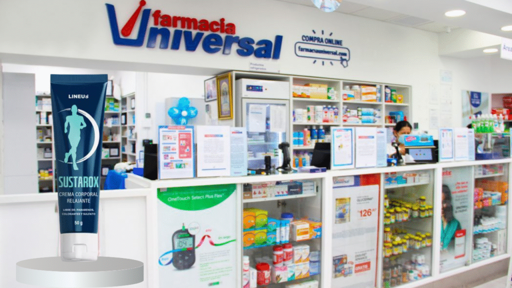 Crema sustarox en farmacia universal