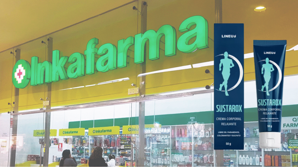 crema sustarox en Inkafarma